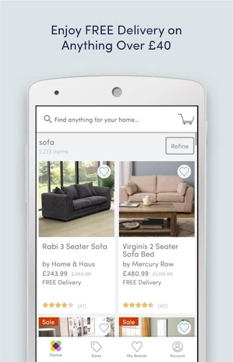 Wayfair – Furniture & Décor – Apps on Google Play.